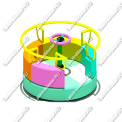 Электрическая карусель детская 4KIDS "Весёлая вертушка"