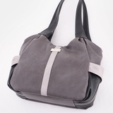 Сумка Саломея 890 мульти итальянский серо-черный