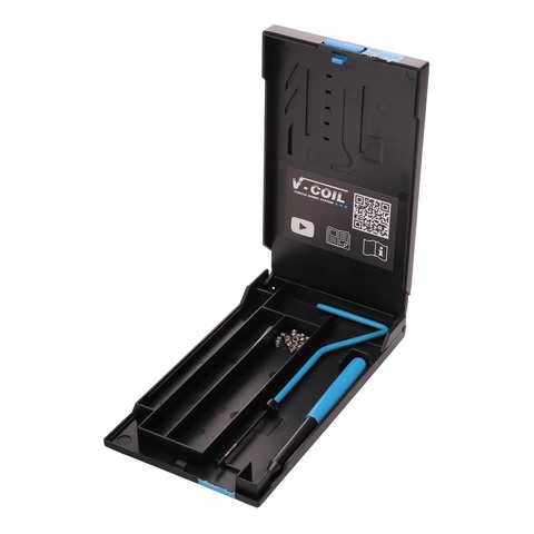 Набор для восстановления резьбы М 2,5х0,45 24пр V-Coil Volkel 04003