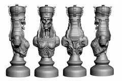 Силиконовый молд Шахматная фигура № 6