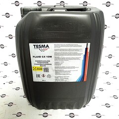 Трансмиссионное масло КПП FLUID C4 10W 20л | TSM02182 | TESMA