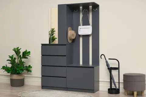 Прихожая Симпл ПР-04 графит