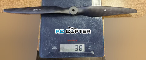 Пропеллер карбоновый AUZ 17x12 T-Motor для крыла