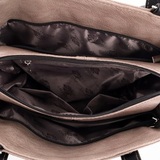 Сумка Саломея 166 македония тауп + черный