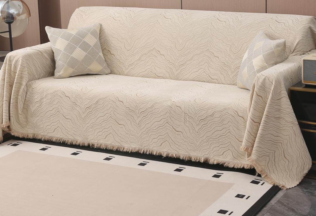 ZEPHYR HOME Дивандек 180×300 Айвари Волны