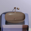 Ceramica Nova Element CN6049MDB Умывальник чаша накладная овальная, 60x38, цвет: темно-коричневый матовый
