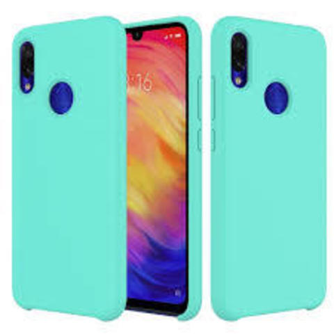 Силиконовый чехол Silicone Cover для Xiaomi Redmi 7 (Бирюзовый)