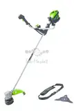 Триммер аккумуляторный Greenworks GD82BCB 82В, 45 см, бесщёточный, велосипедная рукоятка, без АКБ и ЗУ (2110707)
