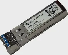 Трансивер MIKROTIK S+31DLC10D EOL. Замена XS+31LC10D арт75672. SFP+ module 10G SM 10km 1310nm Dual L — фото 2