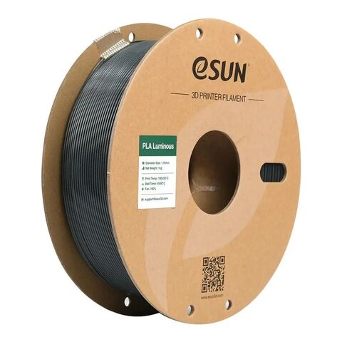 Пластик для 3D-печати eSUN PLA-Luminous, 1,75 мм, 1 кг, светящийся зелёный (с сердцевиной), PLA-LM175CL-G1P1