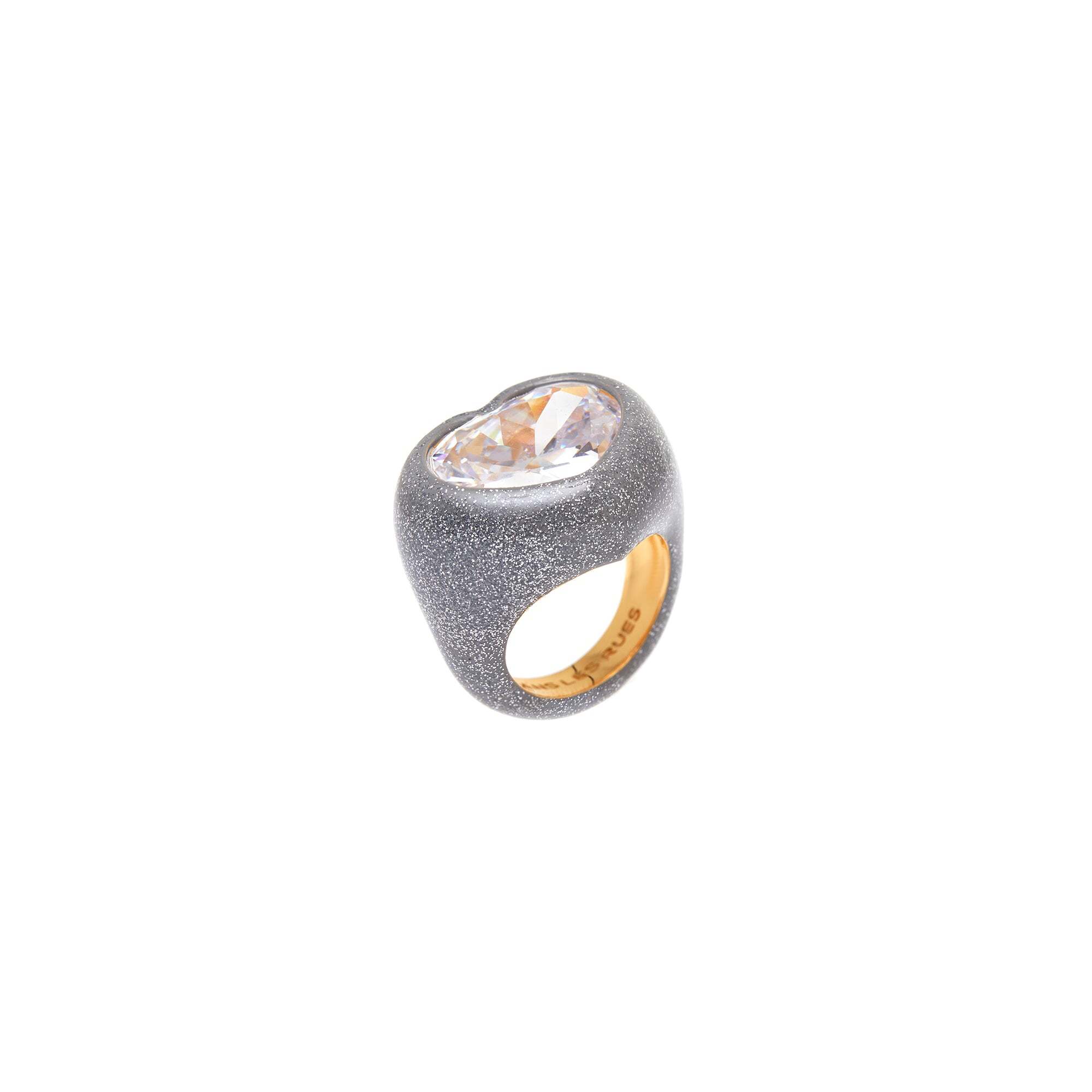 Кольцо Lux Sparkling Gray Ring
