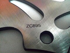 Диск для KTM SX 85 / XC 85 / SX 105, дизайн 1 / Тормозной / Задний