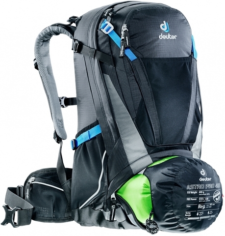 Картинка рюкзак велосипедный Deuter Trans Alpine 32 EL Graphite-Black - 5