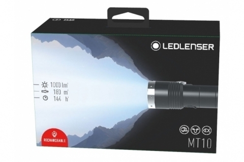 Фонарь светодиодный LED Lenser MT10, 1000 лм., аккумулятор