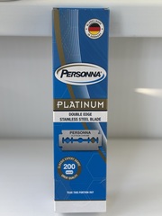 Лезвия для бритья Personna Platinum New блок 200 шт