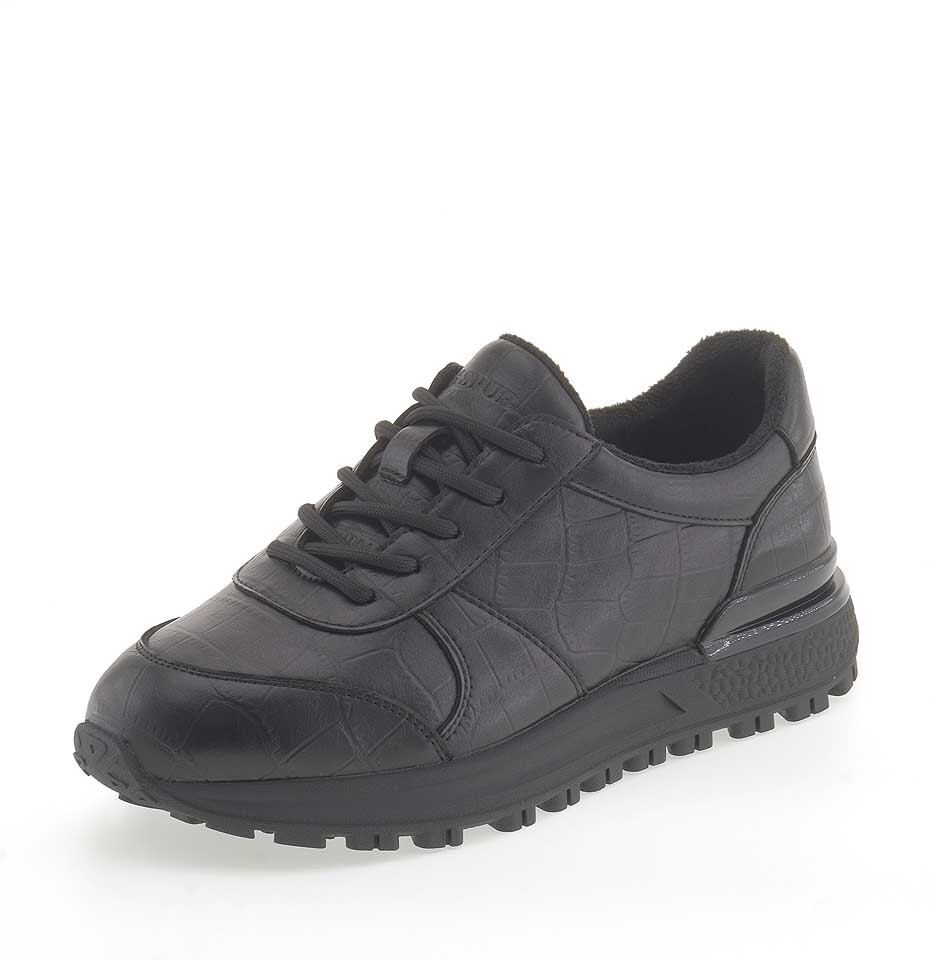 Кроссовки женские SPUR AG349_03SB-BL черные