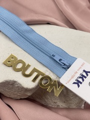 Молния YKK витая небесно-голубой 545