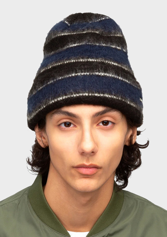 Шапка KANGOL Fuzzy Stripe Beanie