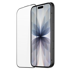 Защитное стекло на экран для iPhone 17, тонкие черные рамками, G-Rhino