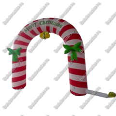 Надувная арка «Новогодняя карамель»