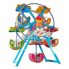 Аттракцион колесо обозрения «Радуга» — 8 м, 5 кабин, до 10 человек