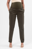 Брюки для беременных 15959 темная оливка
