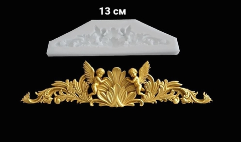 Силиконовый молд с ангелами БОЛЬШОЙ