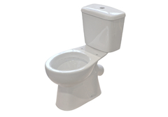 Унитаз напольный с бачком Aquatek КАИР , 660*360*720, косой выпуск, сиденье из полипропилена, крепеж