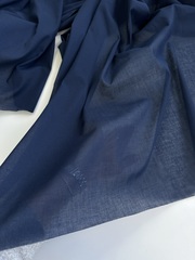 Батист Темно-синий, хлопок 100%