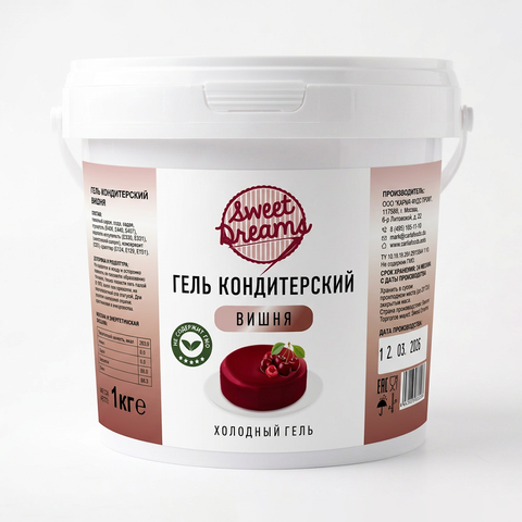 Гель вишнёвый (желейная глазурь), 1 кг