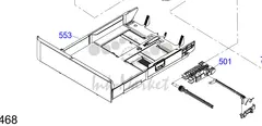 Epson A4 Paper Cassette Tray - New & Original Replacement White - 1860790