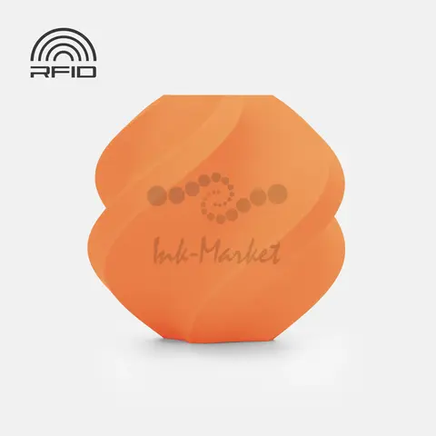 Пластик для 3D-печати Bambu Lab PLA Matte, 1.75 мм, 1 кг, мандариновый оранжевый (Mandarin Orange), без катушки, A01-A2-1.75-1000-SPLFREE