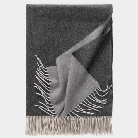 Плед 135х195 Eagle ALASSIO 111 schwarz-m.grau