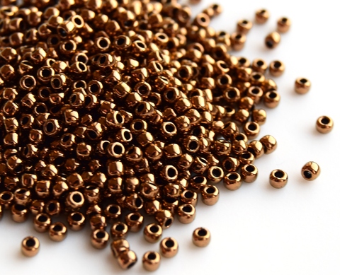 Бисер Тохо круглый 11/0 0221 цвет бронза