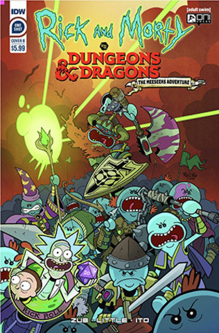 Rick And Morty vs Dungeons & Dragons Meeseeks Adventure #1 (One Shot) Cover B