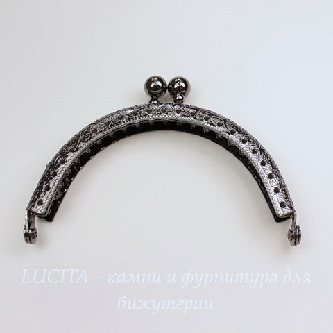 Фермуар 8,5х6 см (цвет - черный никель)