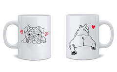 Кружка "Английский бульдог - любовь"