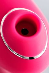 Розовый вакуум-волновой бесконтактный стимулятор клитора Laly - 