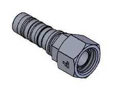 Фитинг DN 25 BSP (Г) 1 CS двойной шестигранник TIEFFE