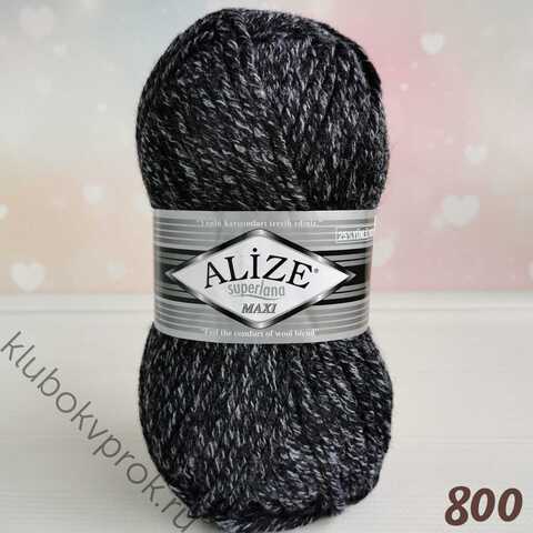 ALIZE SUPERLANA MAXI 800, Антрацитовый жаспе