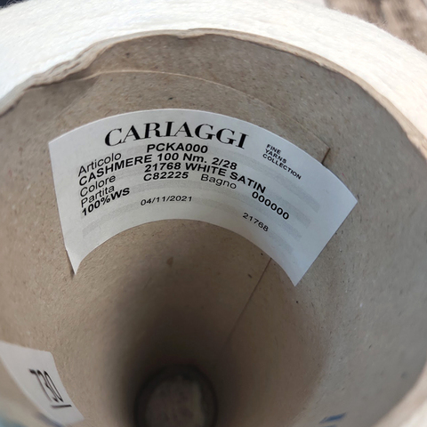 Кашемир CARIAGGI / CASHMERE 100 2/28  белый