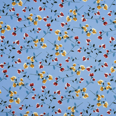 Ткань штапель принт 105 гр/м, 100% вискоза, ш. 145 см