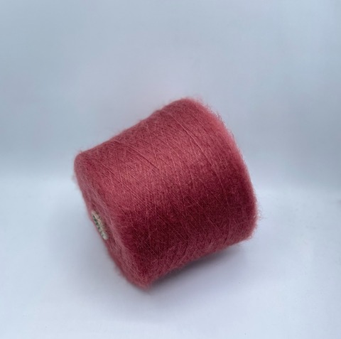 Filati Venezia (пр.Италия),art-Kid silk, 900/100гр, 70%Супер кидмохер, 30%Шелк, цвет-Помада, арт-34934