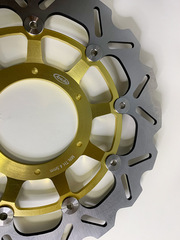 Передние тормозные диски ARASHI для Honda CBR600RR 03-12, CBR1000 RR 04-05 золотой