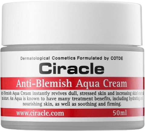 Ciracle Anti - acne Крем для лица увлажняющий Ciracle Anti Blemish Aqua Cream
