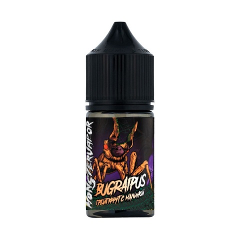 Жидкость MONSTERVAPOR Salt 2% ULTRA 30 ml - Bugraipus (грейпфрут с малиной)