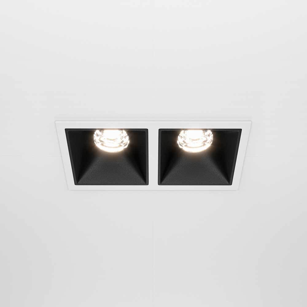 Встраиваемый светильник Maytoni Alfa LED DL043-02-10W4K-D-SQ-WB