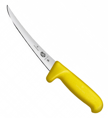 Нож кухонный Victorinox Fibrox разделочный, 150 mm, Yellow (5.6618.15M)