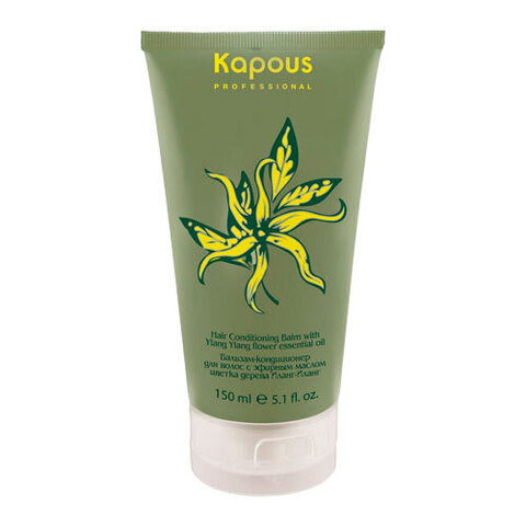 Kapous Ylang Ylang Hair Conditioning Balm - Бальзам кондиционер для волос Иланг-Иланг для всех типов волос