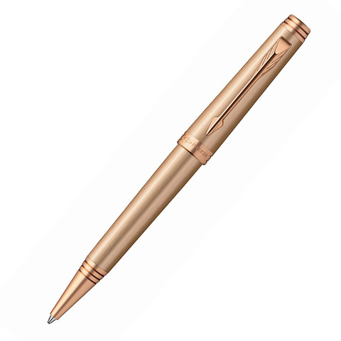 Parker Premier - Monochrome Pink Gold PVD, шариковая ручка, M, BL